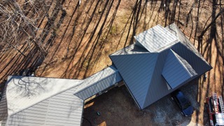 Metal Roofing Contractor in Athens, GA Replaces Roof for Large Home