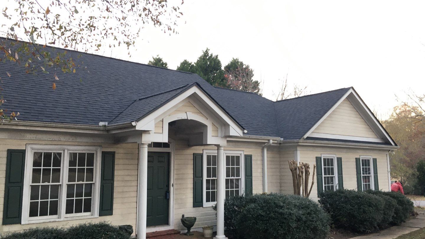 New Shingle Roof Installed by Local Roofer in Winder GA