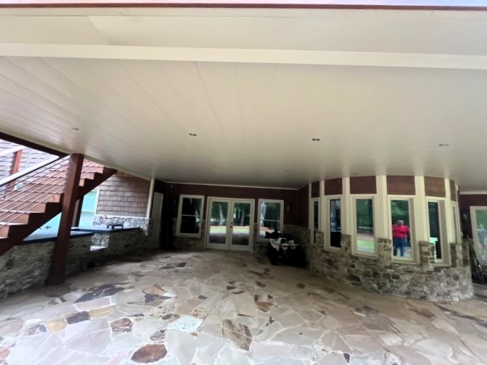 Ipe wood deck renovation