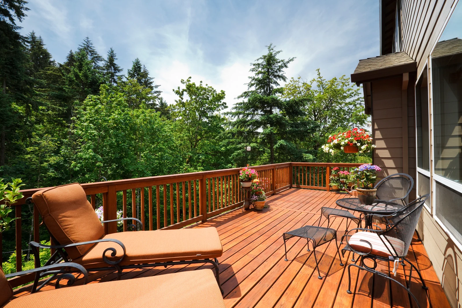 Deck Contractors Custom-Built Deck